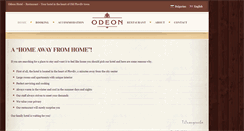 Desktop Screenshot of hotelodeon.net